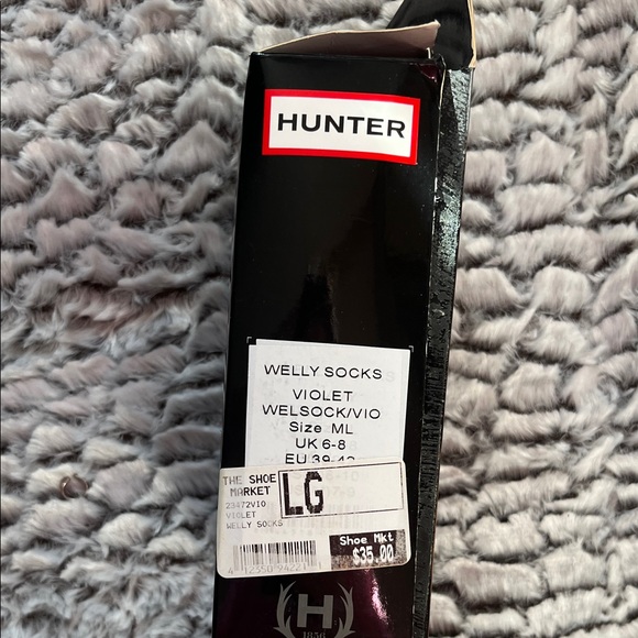 NIB W’s Hunter Fleece Welly Socks in Magenta - Picture 2 of 3